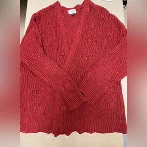 Women’s Burgundy cardigan by Universal Thread Goods Co. XXL